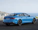 2020 Audi S5 Sportback TDI (Color: Turbo Blue) Rear Three-Quarter Wallpapers 150x120