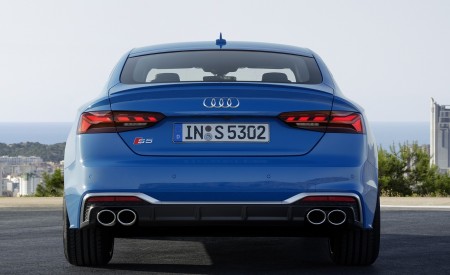 2020 Audi S5 Sportback TDI (Color: Turbo Blue) Rear Wallpapers 450x275 (14)