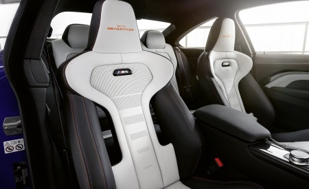 2020 BMW M4 Edition M Heritage Interior Seats Wallpapers 450x275 (13)
