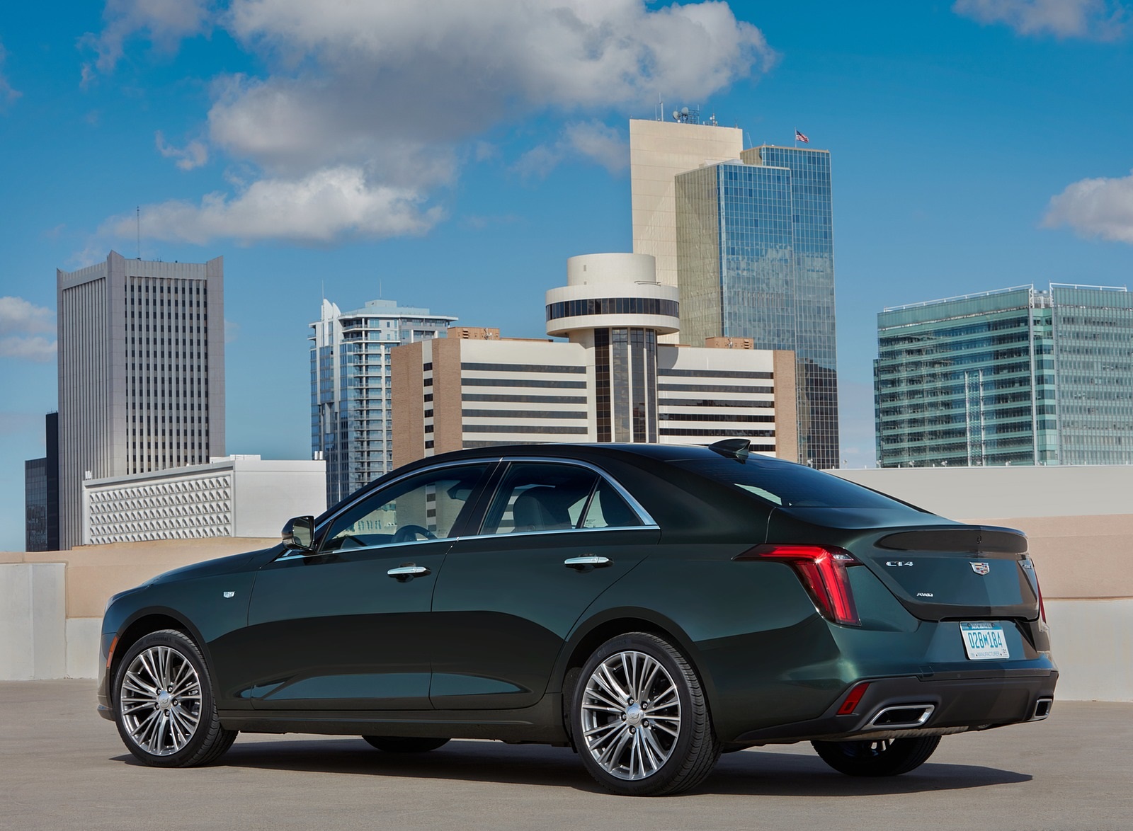 2020 Cadillac CT4 Premium Luxury Rear Three-Quarter Wallpapers (9)