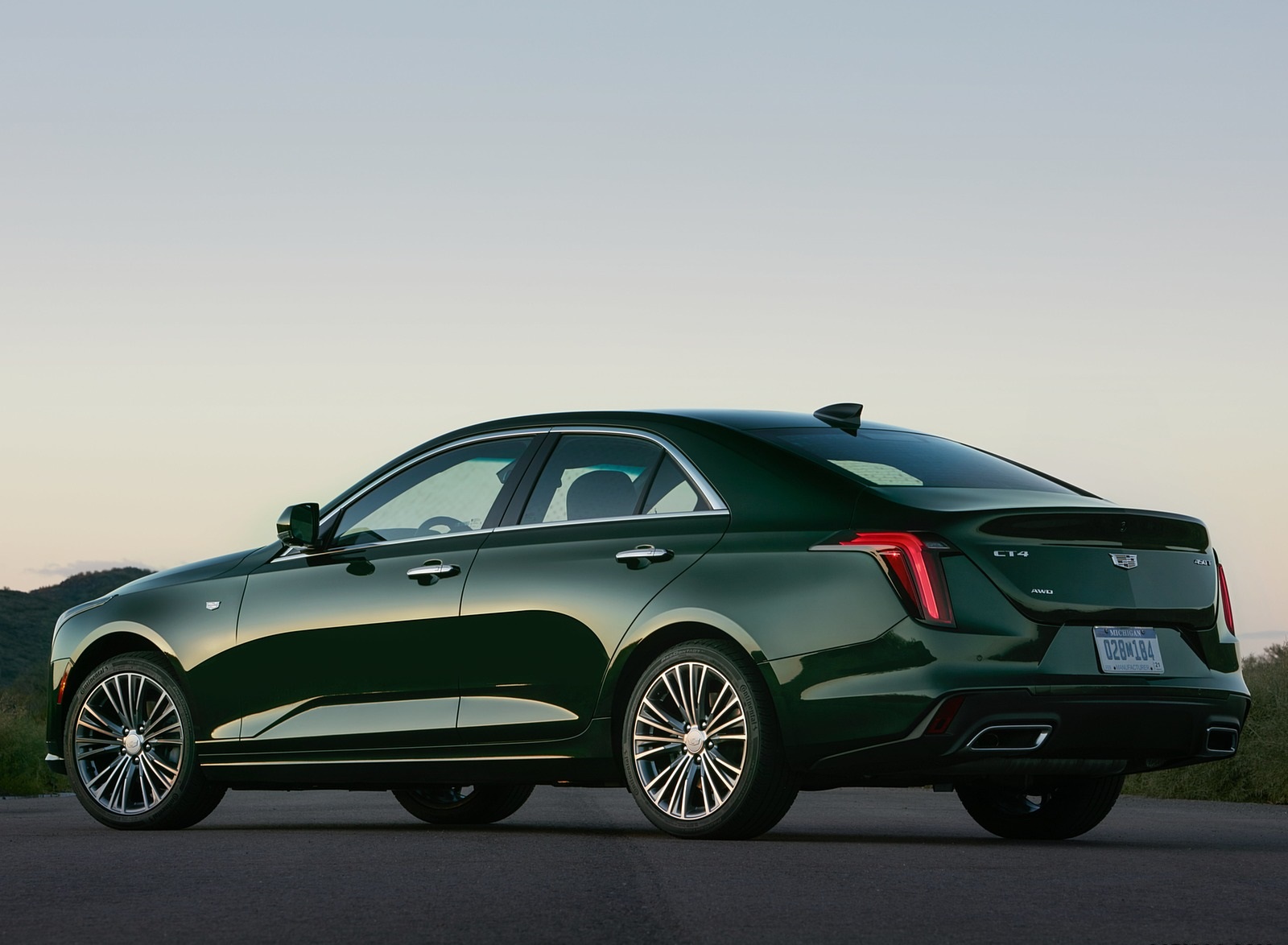 2020 Cadillac CT4 Premium Luxury Rear Three-Quarter Wallpapers (10)