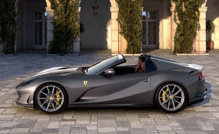 2020 Ferrari 812 GTS Side Wallpapers 450x275 (3)