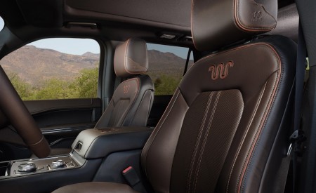 2020 Ford Expedition King Ranch Interior Front Seats Wallpapers 450x275 (19)