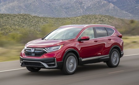 2020 Honda CR-V Hybrid Front Three-Quarter Wallpapers 450x275 (3)