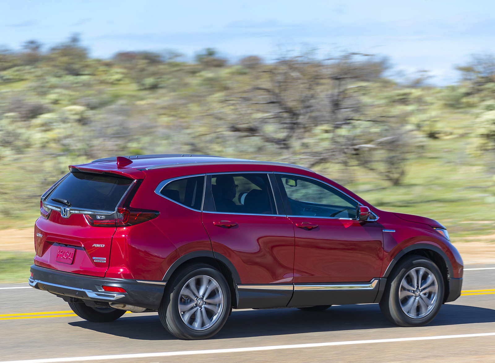 2020 Honda CR-V Hybrid Rear Three-Quarter Wallpapers (14)