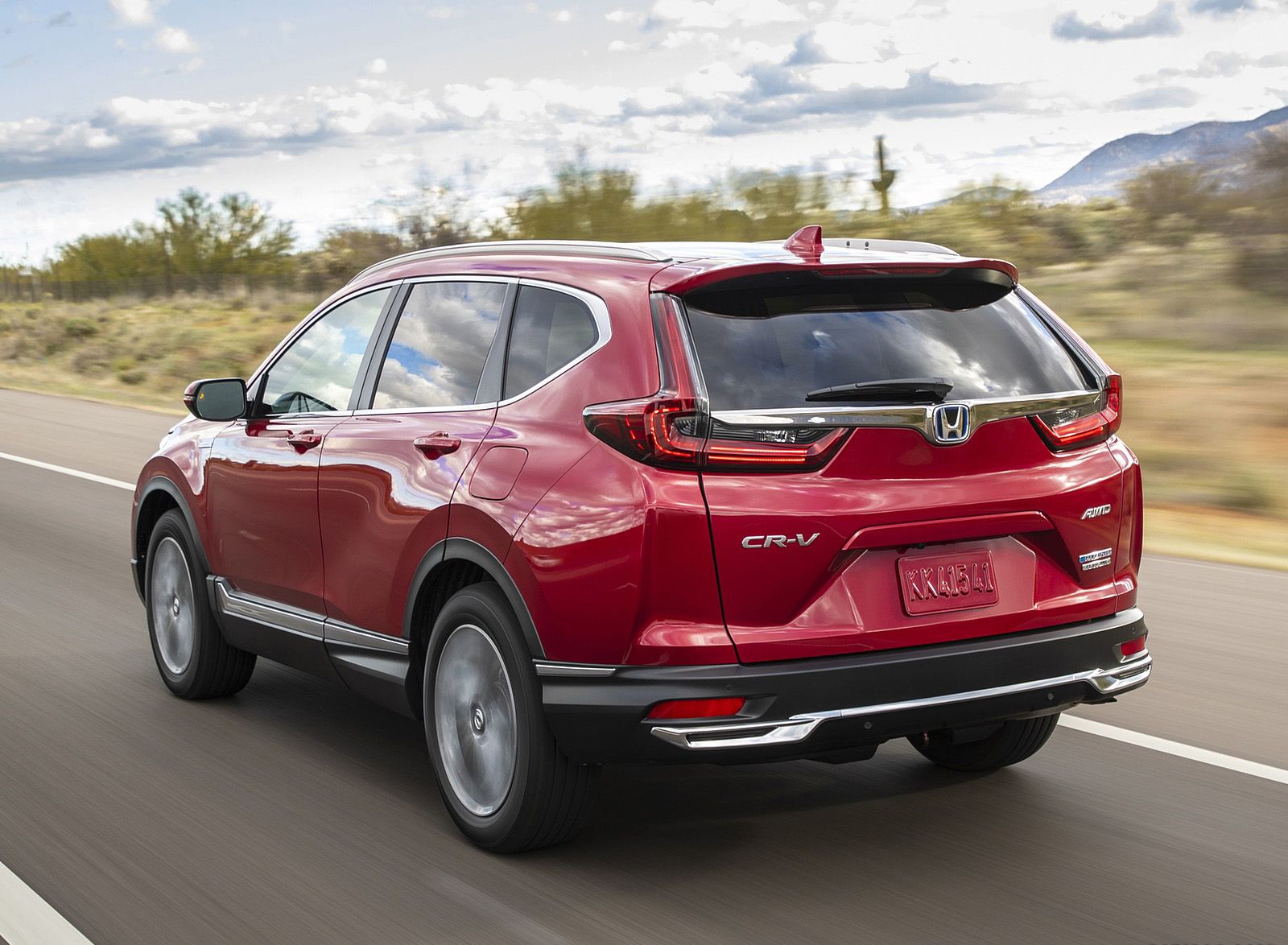 2020 Honda CR-V Hybrid Rear Three-Quarter Wallpapers (5)