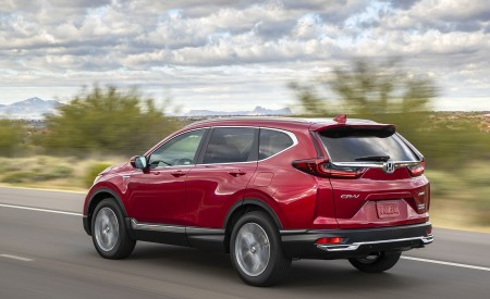 2020 Honda CR-V Hybrid Rear Three-Quarter Wallpapers 450x275 (7)