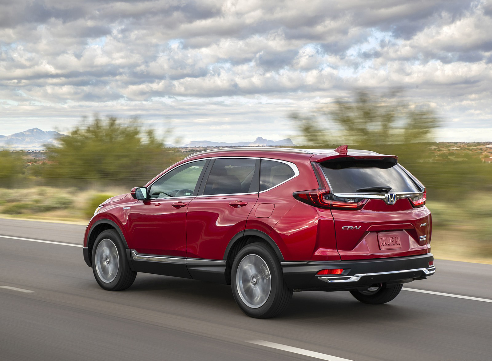 2020 Honda CR-V Hybrid Rear Three-Quarter Wallpapers (7)