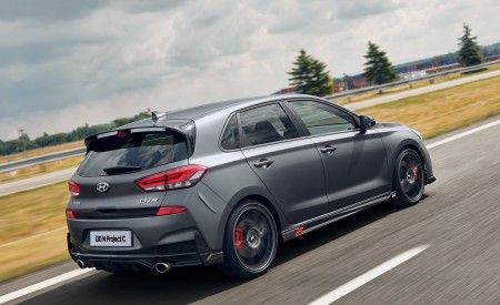 2020 Hyundai i30 N Project C Rear Three-Quarter Wallpapers 450x275 (8)