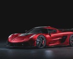 2020 Koenigsegg Jesko Cherry Red Edition10 Front Three-Quarter Wallpapers 150x120 (2)