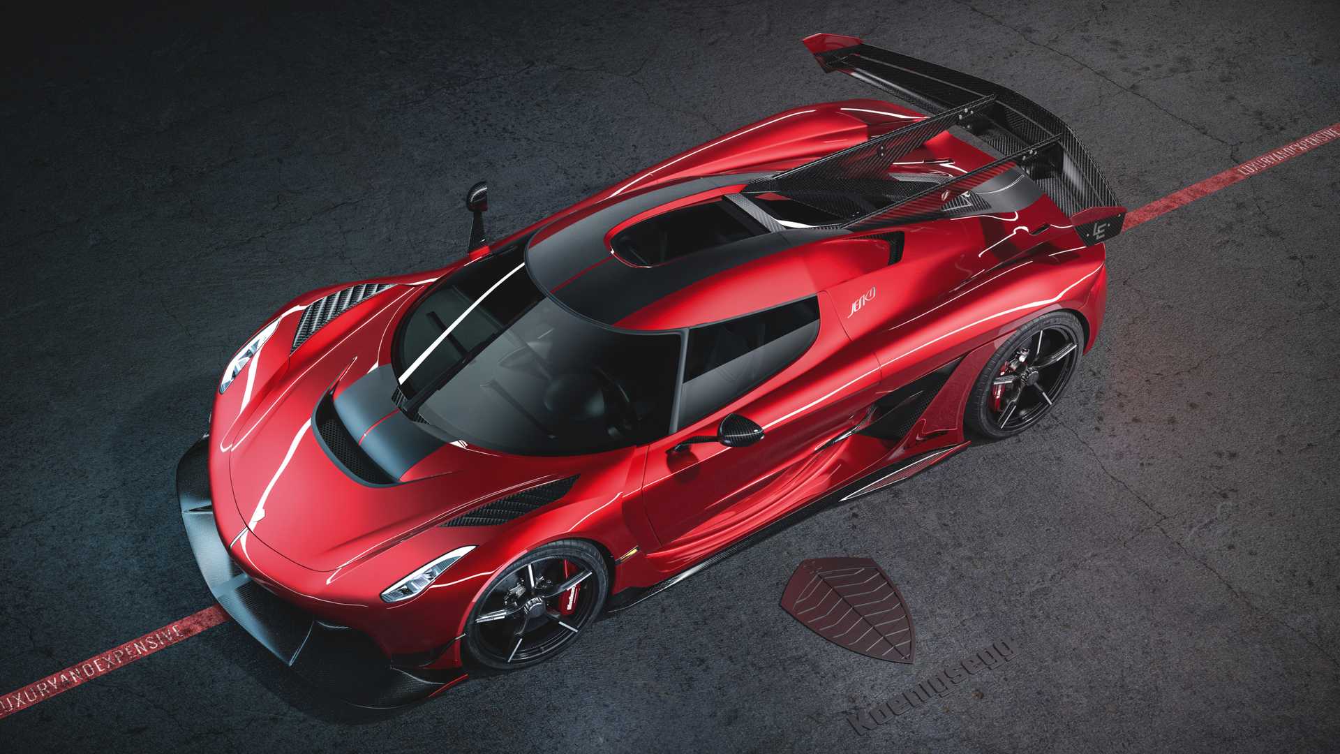 2020 Koenigsegg Jesko Cherry Red Edition10 Front Three-Quarter Wallpapers (1)