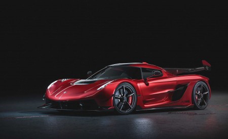 2020 Koenigsegg Jesko Cherry Red Edition10 Front Three-Quarter Wallpapers 450x275 (2)