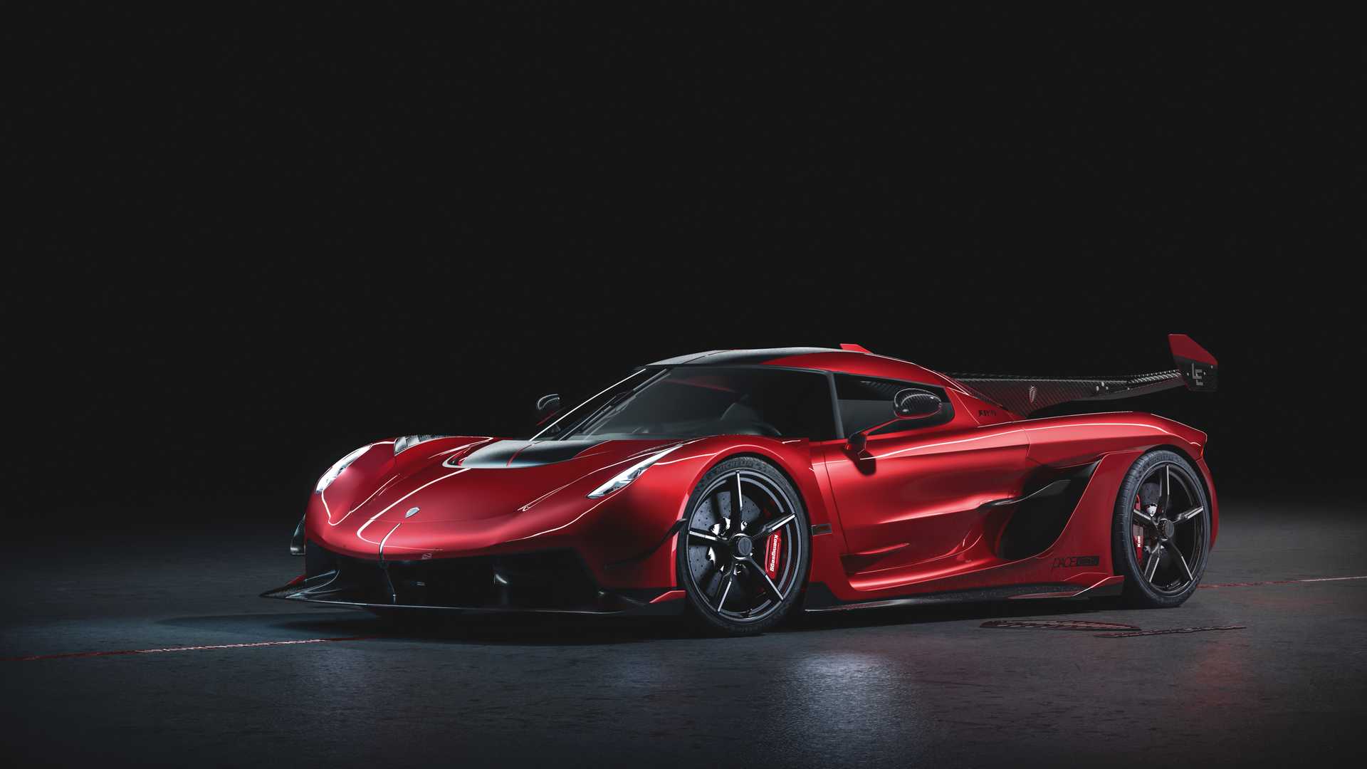 2020 Koenigsegg Jesko Cherry Red Edition10 Front Three-Quarter Wallpapers (2)