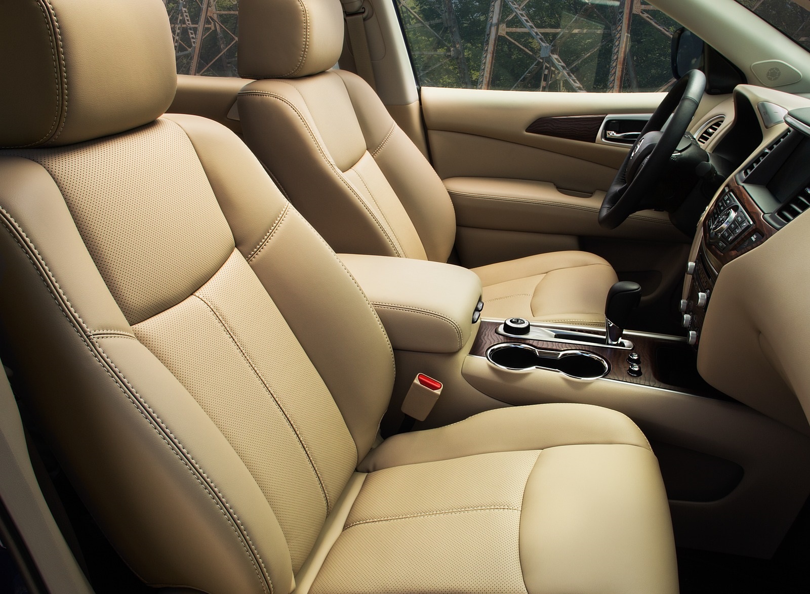 2020 Nissan Pathfinder Platinum 4WD Interior Seats Wallpapers (14)
