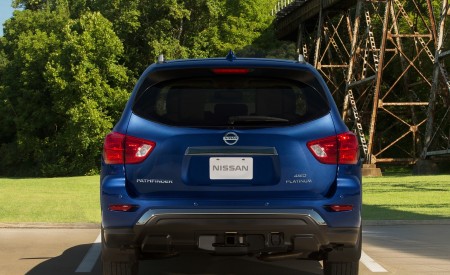 2020 Nissan Pathfinder Platinum 4WD Rear Wallpapers 450x275 (7)