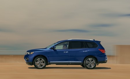 2020 Nissan Pathfinder Platinum 4WD Side Wallpapers 450x275 (3)