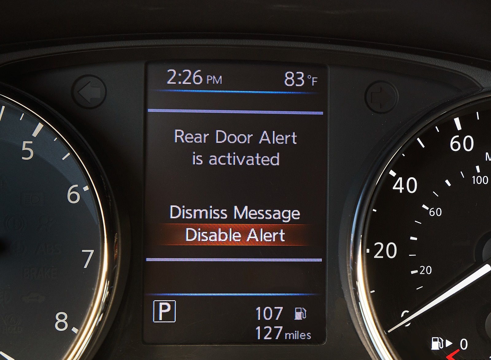 2020 Nissan Rogue Instrument Cluster Wallpapers (15)