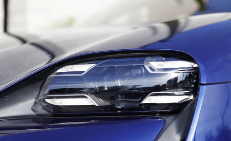 2020 Porsche Taycan Turbo (Color: Gentian Blue Metallic) Headlight Wallpapers 450x275 (15)