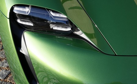 2020 Porsche Taycan Turbo (Color: Mamba Green Metallic) Headlight Wallpapers 450x275 (38)