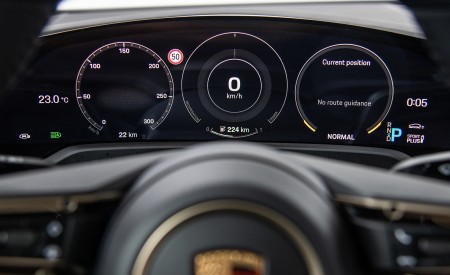 2020 Porsche Taycan Turbo Digital Instrument Cluster Wallpapers 450x275 (71)