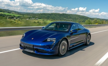2020 Porsche Taycan Turbo Front Three-Quarter Wallpapers 450x275 (41)
