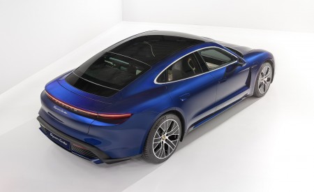 2020 Porsche Taycan Turbo Rear Three-Quarter Wallpapers 450x275 (53)
