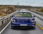 2020 Porsche Taycan Turbo S (Color: Night Blue Metallic) Front Wallpapers 150x120