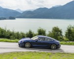 2020 Porsche Taycan Turbo S (Color: Night Blue Metallic) Side Wallpapers 150x120