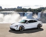 2020 Porsche Taycan Turbo S Front Three-Quarter Wallpapers 150x120