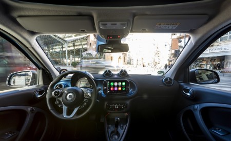 2020 Smart EQ ForFour Passion Line (Color: Steel Blue) Interior Cockpit Wallpapers 450x275 (72)