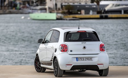 2020 Smart EQ ForFour Pulse Line (Color: Ice White) Rear Wallpapers 450x275 (33)