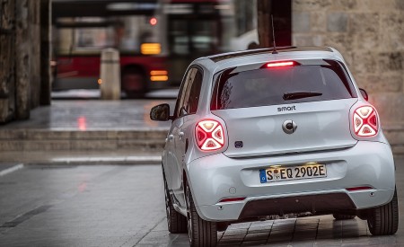 2020 Smart EQ ForFour Pulse Line (Color: Ice White) Rear Wallpapers 450x275 (27)