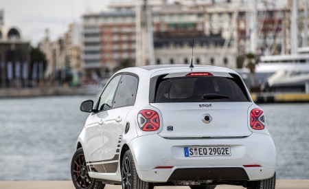 2020 Smart EQ ForFour Pulse Line (Color: Ice White) Rear Wallpapers 450x275 (34)