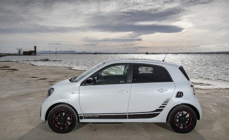 2020 Smart EQ ForFour Pulse Line (Color: Ice White) Side Wallpapers 450x275 (35)