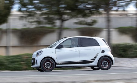 2020 Smart EQ ForFour Pulse Line (Color: Ice White) Side Wallpapers 450x275 (8)