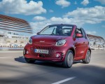 2020 Smart EQ ForTwo Cabrio Prime Line (Color: Carmine Red) Front Three-Quarter Wallpapers 150x120 (10)