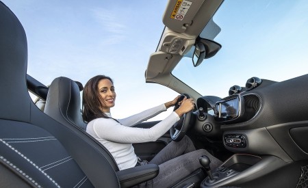 2020 Smart EQ ForTwo Cabrio Prime Line (Color: Carmine Red) Interior Wallpapers 450x275 (56)