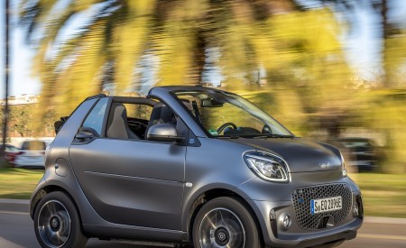 2020 Smart EQ ForTwo Cabrio Pulse Line (Color: Graphite Grey Matt) Front Three-Quarter Wallpapers 450x275 (64)