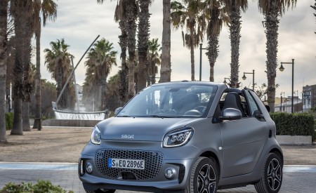 2020 Smart EQ ForTwo Cabrio Pulse Line (Color: Graphite Grey Matt) Front Three-Quarter Wallpapers 450x275 (72)