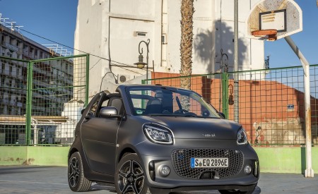 2020 Smart EQ ForTwo Cabrio Pulse Line (Color: Graphite Grey Matt) Front Three-Quarter Wallpapers 450x275 (74)
