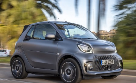2020 Smart EQ ForTwo Cabrio Pulse Line (Color: Graphite Grey Matt) Front Three-Quarter Wallpapers 450x275 (63)