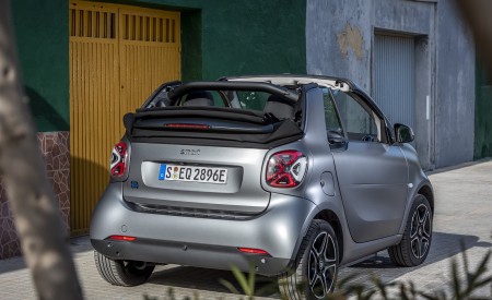 2020 Smart EQ ForTwo Cabrio Pulse Line (Color: Graphite Grey Matt) Rear Three-Quarter Wallpapers 450x275 (76)