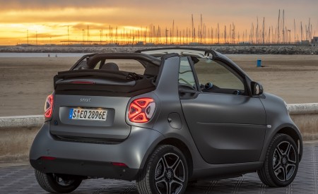 2020 Smart EQ ForTwo Cabrio Pulse Line (Color: Graphite Grey Matt) Rear Three-Quarter Wallpapers 450x275 (92)