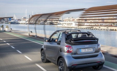 2020 Smart EQ ForTwo Cabrio Pulse Line (Color: Graphite Grey Matt) Rear Three-Quarter Wallpapers 450x275 (69)