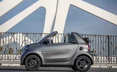 2020 Smart EQ ForTwo Cabrio Pulse Line (Color: Graphite Grey Matt) Side Wallpapers 450x275 (79)