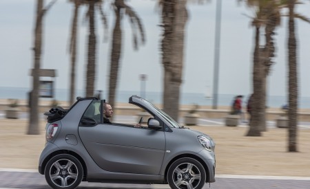 2020 Smart EQ ForTwo Cabrio Pulse Line (Color: Graphite Grey Matt) Side Wallpapers 450x275 (82)
