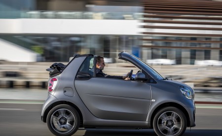 2020 Smart EQ ForTwo Cabrio Pulse Line (Color: Graphite Grey Matt) Side Wallpapers 450x275 (70)