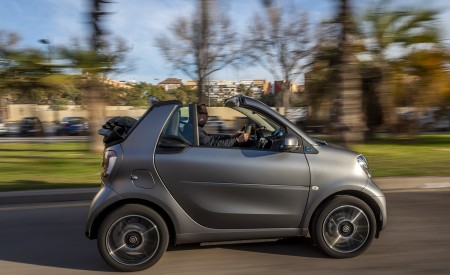 2020 Smart EQ ForTwo Cabrio Pulse Line (Color: Graphite Grey Matt) Side Wallpapers 450x275 (62)