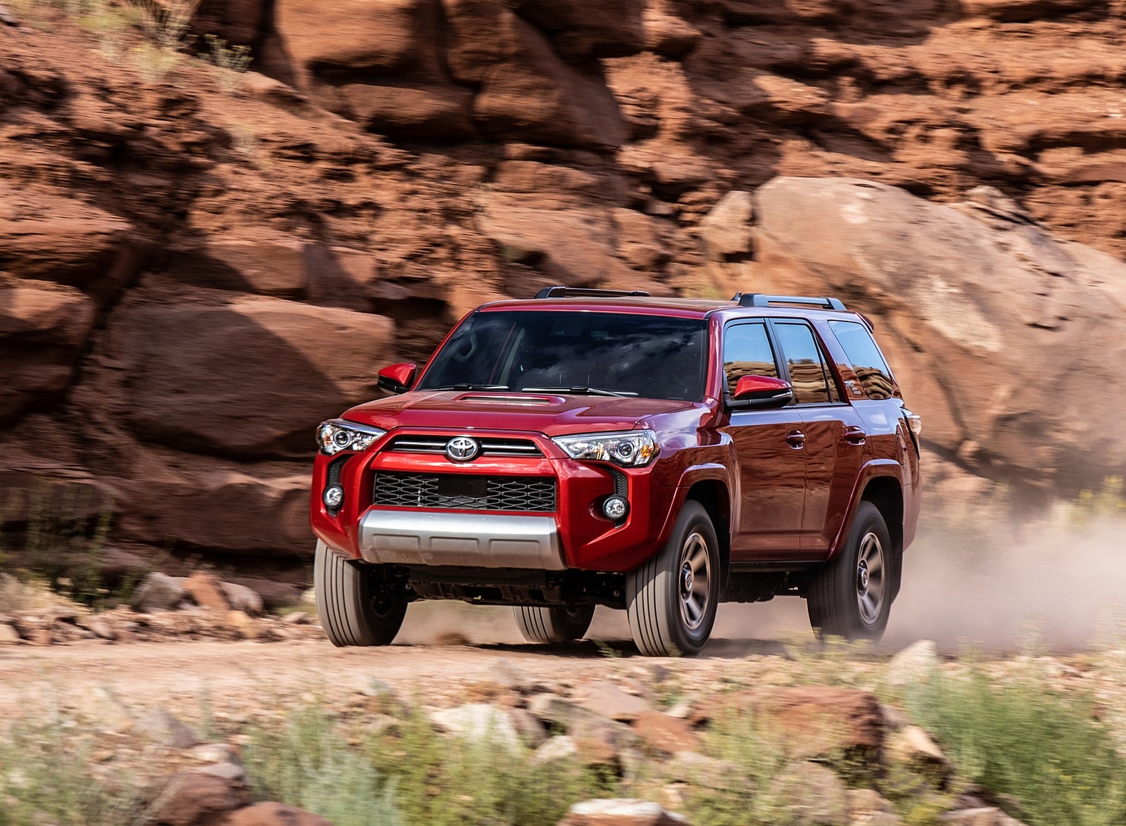 2020 Toyota 4Runner TRD Off-Road Front Three-Quarter Wallpapers (14)