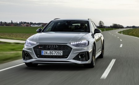 2020 Audi RS 4 Avant (Color: Nardo Gray) Front Wallpapers 450x275 (10)